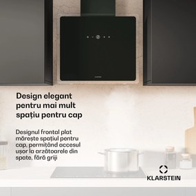 Klarstein Capota AlizeEdge, Tactilă, Plată, Silențioasă, Built-in, A+