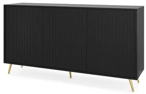 Dulap Biel B2 (negru + auriu). 1098851