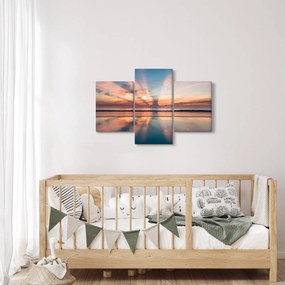 Tablou cu razele solare deasupra plajei Dayton (90x60 cm)