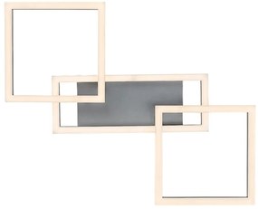 Plafoniera LED cu telecomanda Ellinor 55x45cm