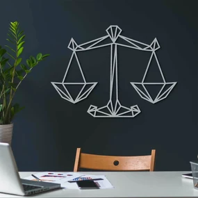 DUBLEZ | Tablou geometric pentru perete - Zodia Balanță