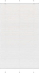 vidaXL Jaluzea plisată alb 120x200 cm Lățime țesătură 119,4 cm