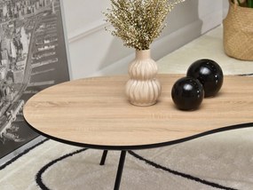 Măsuță de cafea Sirius (sonoma + negru). 1111710