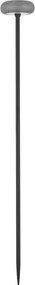 Corp iluminat exterior decorativ cu tarus CAMI H-80cm, ciment negru