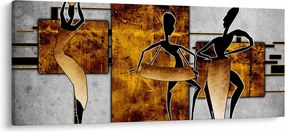 Tablou - Motiv cultura africană (120x50 cm)