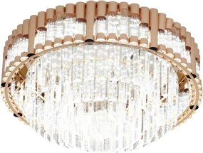 Brilagi - Plafonieră LED reglabilă CROWN LED/41W/230V Ø 48 cm aurie + telecomandă