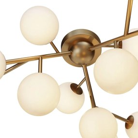 Lustra moderna design deosebit cu 12 de surse de lumina Dallas alama