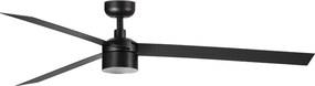 Lustra LED cu Ventilator tavan si telecomanda CRUISER TEK XL negru 3000K