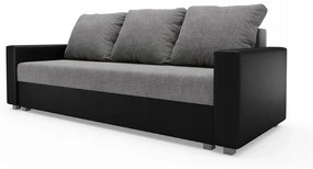 Zondo Canapea trei locuri Rimak (negru + gri). 1042563