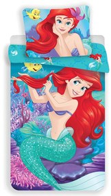 Prințesele Disney Ariel set de lenjerie 140×200cm, 70×90 cm