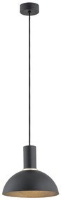 Pendul, Lustra suspendata design minimalist SINES 22cm, negru