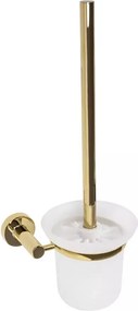 Perie WC Rea 322214A design rotund finisaj auriu lucios