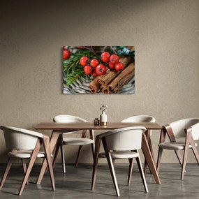 Tablou cu rowan și scorțișoară (90x60 cm)
