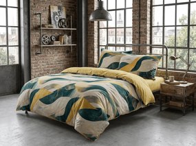 Lenjerie de pat din microfibra flanelata ABSTRIVA colorata Dimensiune lenjerie de pat: 70 x 90 cm | 140 x 200 cm