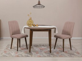Set mobilier sufragerie Nidupo 4 (Nuc + piatră) (pentru 2 persoane). 1093762