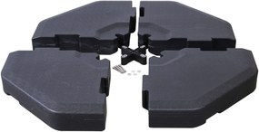 Suport pentru umbrela Schneider antracit 111/111/12 cm