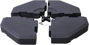Suport pentru umbrela Schneider antracit 111/111/12 cm