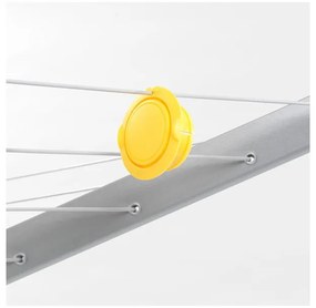 Suport prindere pentru uscator de rufe exterior Brabantia 90300213, Ø50mm, Metal galvanizat, In pamant sau beton, Inox