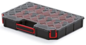 Organizator servieta 39 × 28,4 × 6 cm, separatoare, negru
