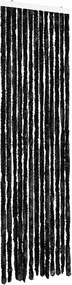 vidaXL Perdea pentru insecte, antracit, 56x185 cm, Chenille