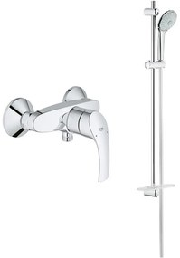 Set set de duș Grohe Euphoria 27226001, baterie de duș Grohe Eurosmart 33555002