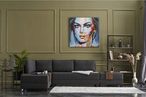 Colțar gri antracit (colț stânga) Fly – Balcab Home