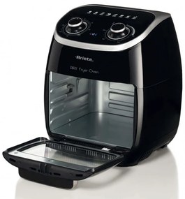 Friiteuza cuptor cu aer cald Ariete AIRY FRYER OVEN 4619/00, 2000W, 11 L, 8 programe, 80-200C, Rotisor, Timer, Negru