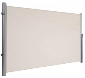 Copertina laterala, 200 x 350 cm, metal / poliester, bej, Songmics