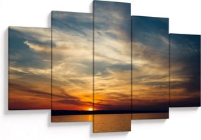 Tablou cu apus de soare (150x105 cm)