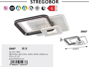 Plafoniera LED cu telecomanda Stregobor