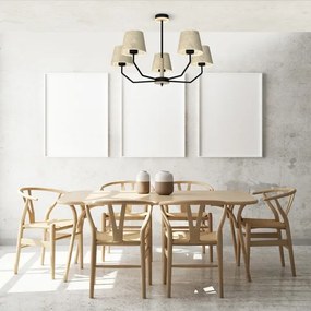 Lustră pe tijă ETNA 5xE27/60W/230V