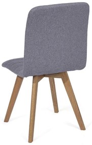 Set 2 scaune dining gri închis Veva - Bonami Selection