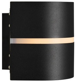 Aplica de exterior ambientala stil nordic IP44 Sibelis negru