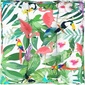 vidaXL Pernă de paleți, multicolor, 70x70x12 cm, material textil