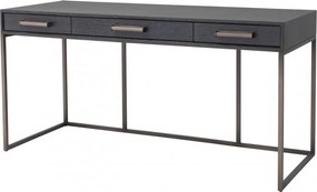Birou design elegant LUX Larsen, gri carbune 114215 HZ