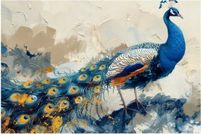 Tablou - Peacock, pictură (90x60 cm)