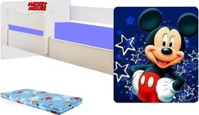 Pat junior Mickey cu saltea inclusa