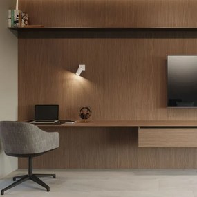 Spot de perete RING 1xGU10/40W/230V alb Sollux SL.1024