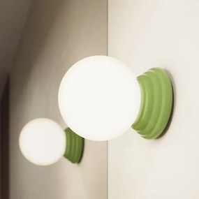 Sollux SL.1894 - Aplica de perete pentru baie ZORI, 1xG9/8W/230V, IP44, verde