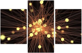 Tablou abstracției (90x60 cm)