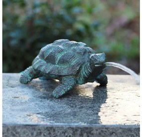 Statuie de bronz moderna Small turtle 7x10x17 cm
