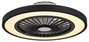 Ventilator LED dimabil de tavan Globo 03653 BLIZZAK LED/45W/230V 3000-6500K + telecomandă