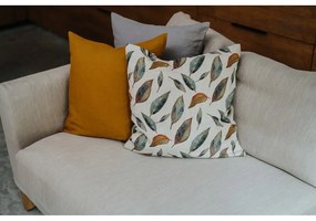 Față de pernă din in 50x50 cm Golden Fall – Linen Tales