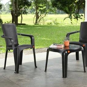 Scaun din ratan Night 38 x 44 x 84 cm