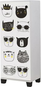 Dulap pentru pantofi Vegas Cats White