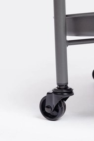 Măsuță de servire din oțel ø 44,5 cm Austin – Bizzotto