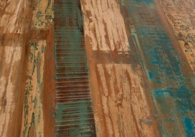 Masa dreptunghiulara cu blat din lemn reciclat Tables&amp;Co 240x100 cm multicolor/maro