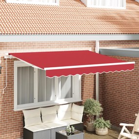 vidaXL Material de înlocuire pentru marciza pentru cadru de 300 x 250 cm roșu