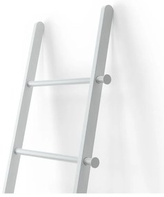 Scară decorativă albă din lemn masiv de plop Leana – Umbra