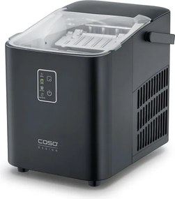 Masina de facut cuburi de gheata Caso IceChef Compact 3401, 120 W, 1 l, 12 kg/24 h, 2 dimensiuni, Autocuratare, Cu compresor, Negru mat